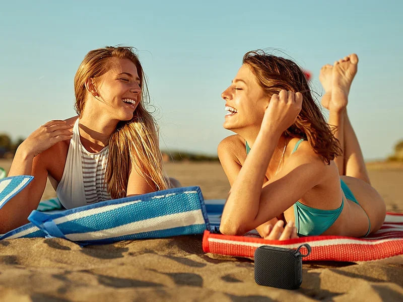 Bluetooth Speaker 10W — 30Hr Battery | IP7 Waterproof | TWS Outdoor & Shower Speaker