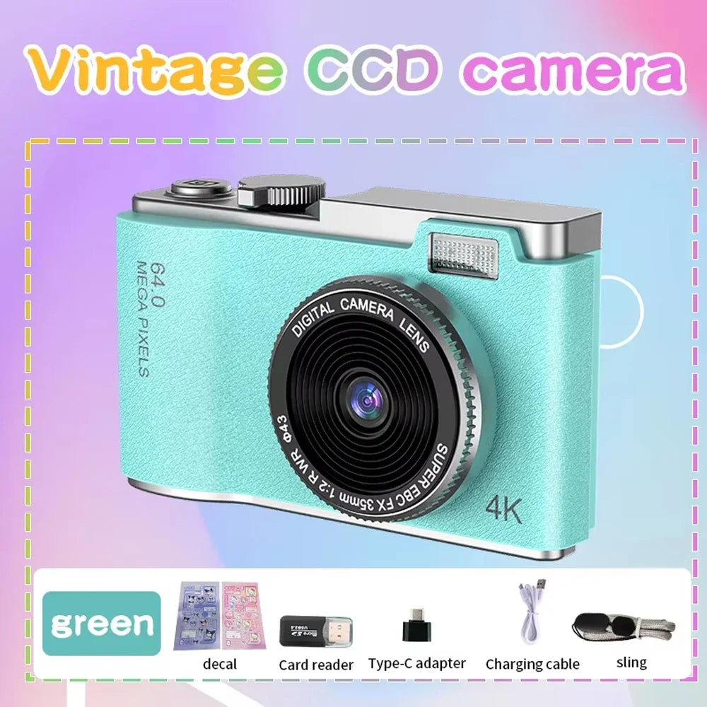 48MP Compact Digital Camera | LK003 & LK007 Models | Great for Kids, Teens & Beginners