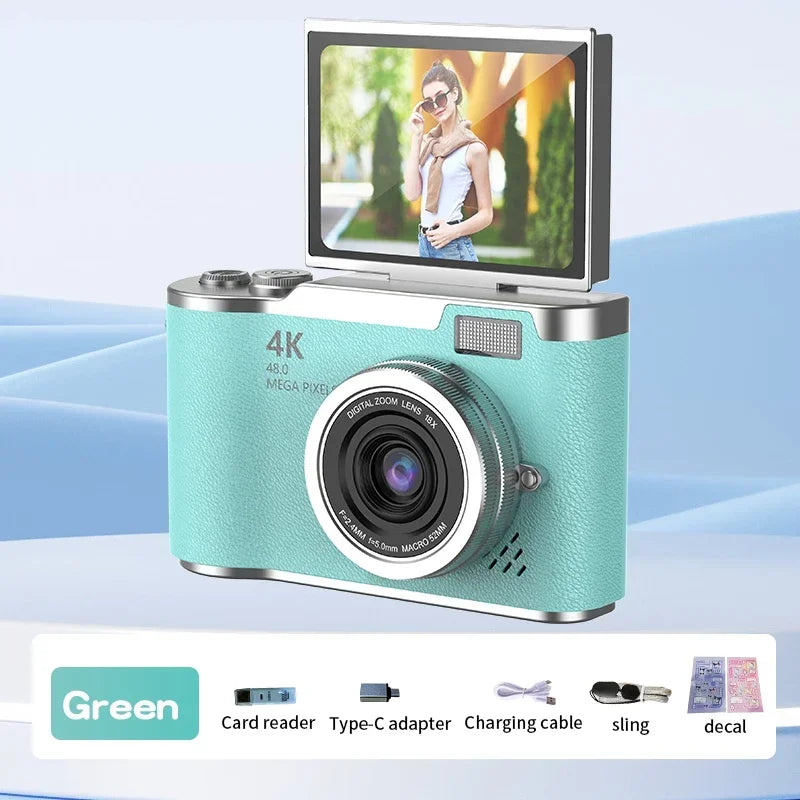 48MP Compact Digital Camera | LK003 & LK007 Models | Great for Kids, Teens & Beginners