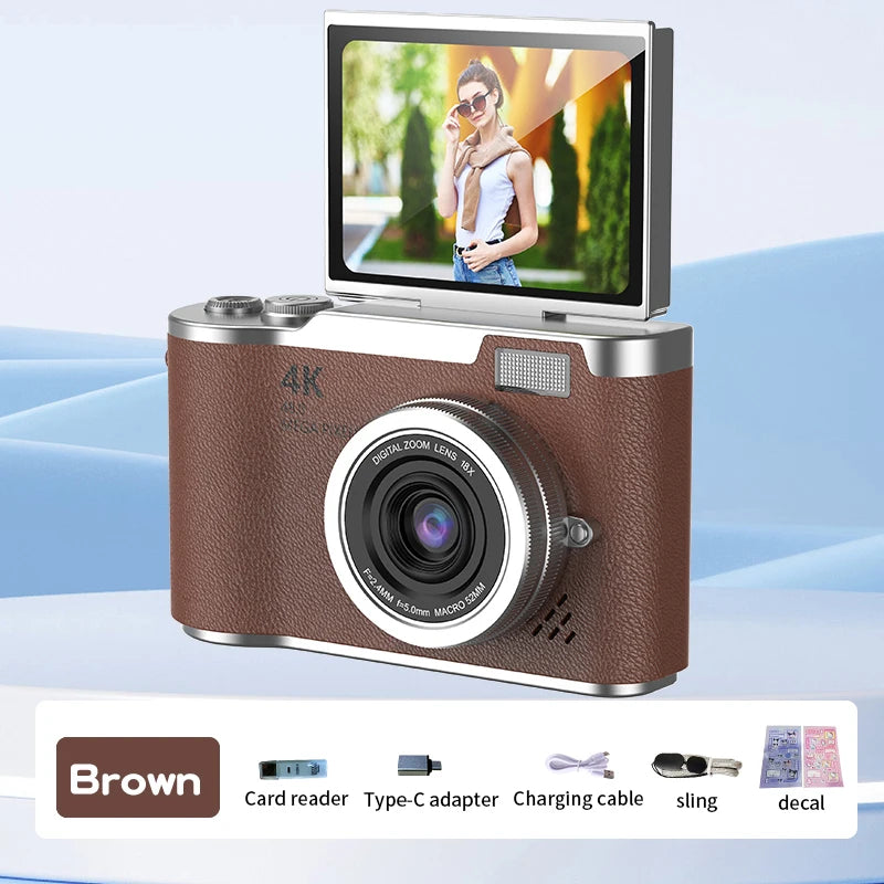 48MP Compact Digital Camera | LK003 & LK007 Models | Great for Kids, Teens & Beginners