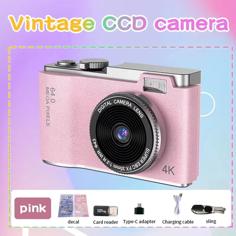 48MP Compact Digital Camera | LK003 & LK007 Models | Great for Kids, Teens & Beginners
