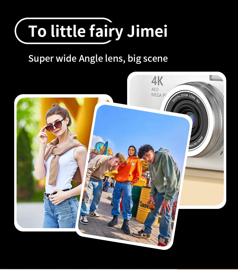 48MP Compact Digital Camera | LK003 & LK007 Models | Great for Kids, Teens & Beginners