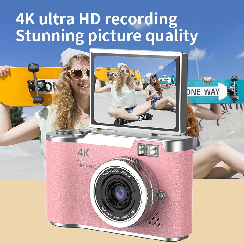 48MP Compact Digital Camera | LK003 & LK007 Models | Great for Kids, Teens & Beginners