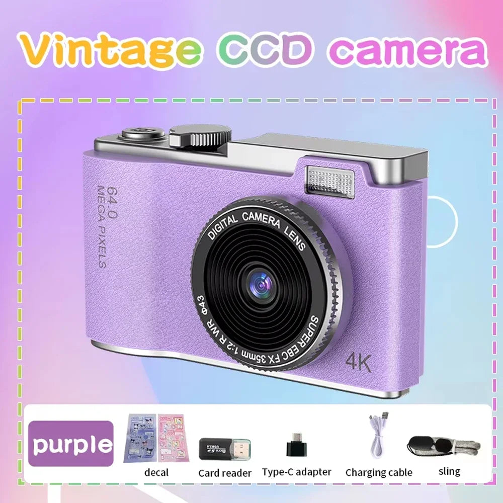 48MP Compact Digital Camera | LK003 & LK007 Models | Great for Kids, Teens & Beginners