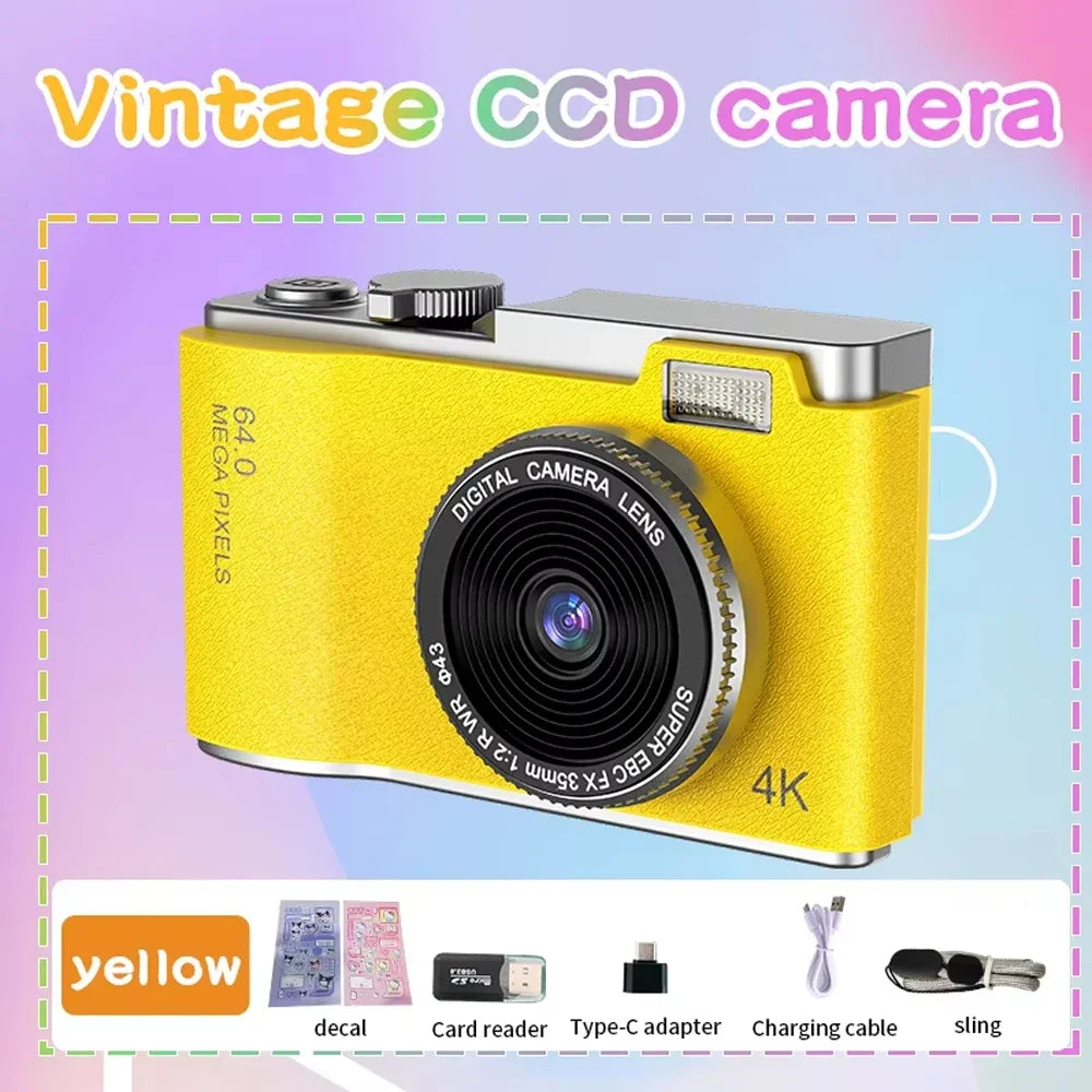 48MP Compact Digital Camera | LK003 & LK007 Models | Great for Kids, Teens & Beginners