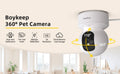 BoyKeep 2K Smart Security Camera — 360° Pan & Tilt | Night Vision | Two-Way Audio | WiFi Indoor Camera