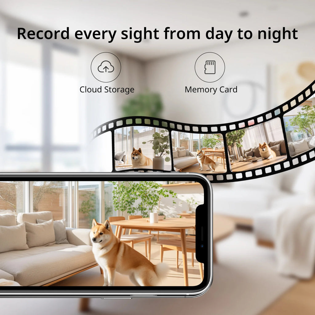 BoyKeep 2K Smart Security Camera — 360° Pan & Tilt | Night Vision | Two-Way Audio | WiFi Indoor Camera