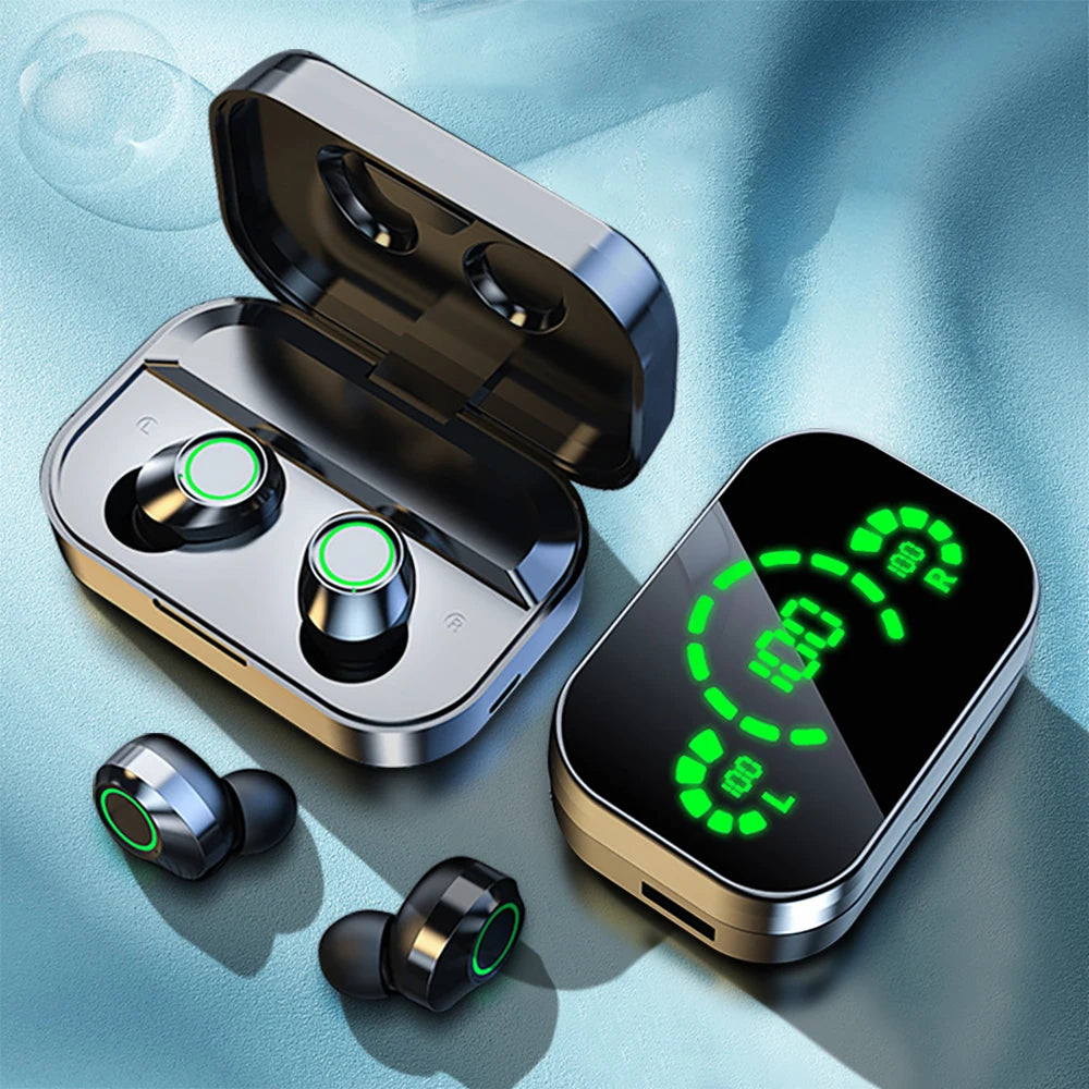 TWS Wireless Earbuds — Bluetooth 5.3 | HiFi Sound | Sport & Gaming | Siri & Google Assistant