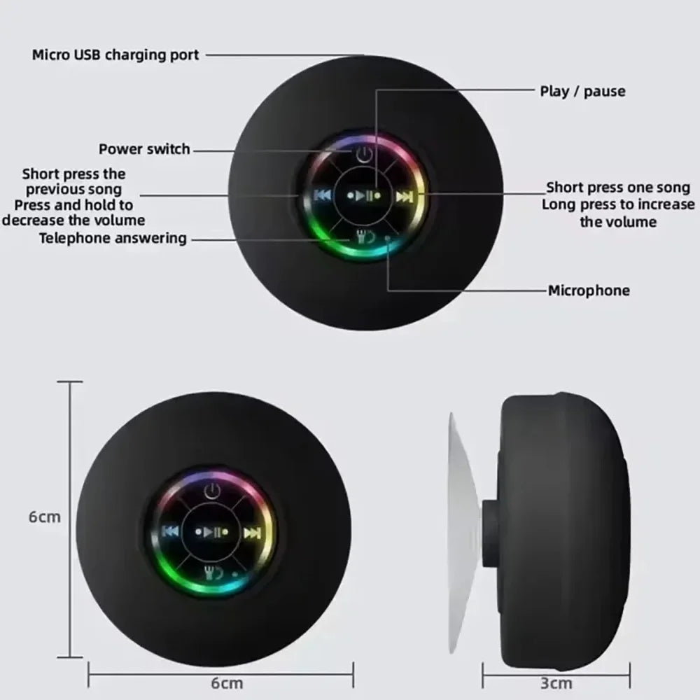 Waterproof Shower Speaker