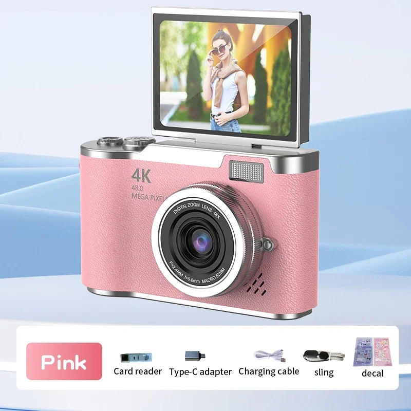48MP Compact Digital Camera | LK003 & LK007 Models | Great for Kids, Teens & Beginners