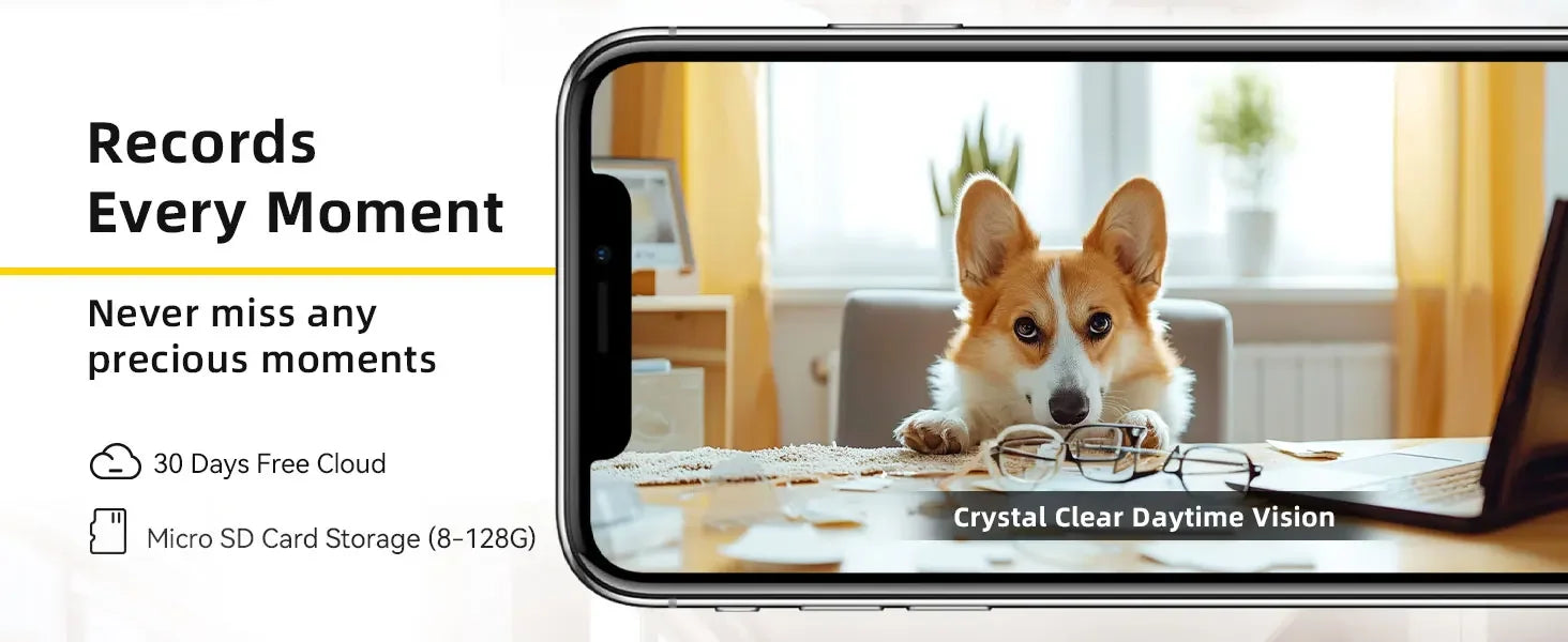 BoyKeep 2K Smart Security Camera — 360° Pan & Tilt | Night Vision | Two-Way Audio | WiFi Indoor Camera