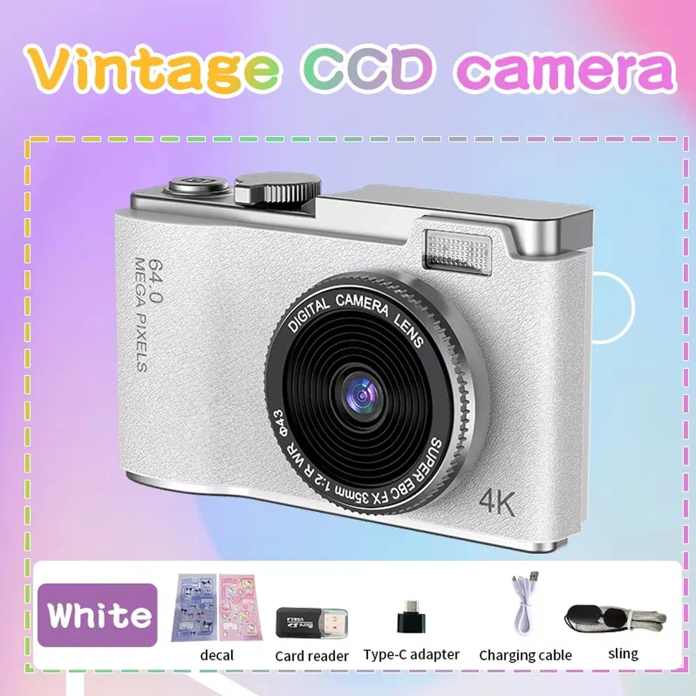 48MP Compact Digital Camera | LK003 & LK007 Models | Great for Kids, Teens & Beginners
