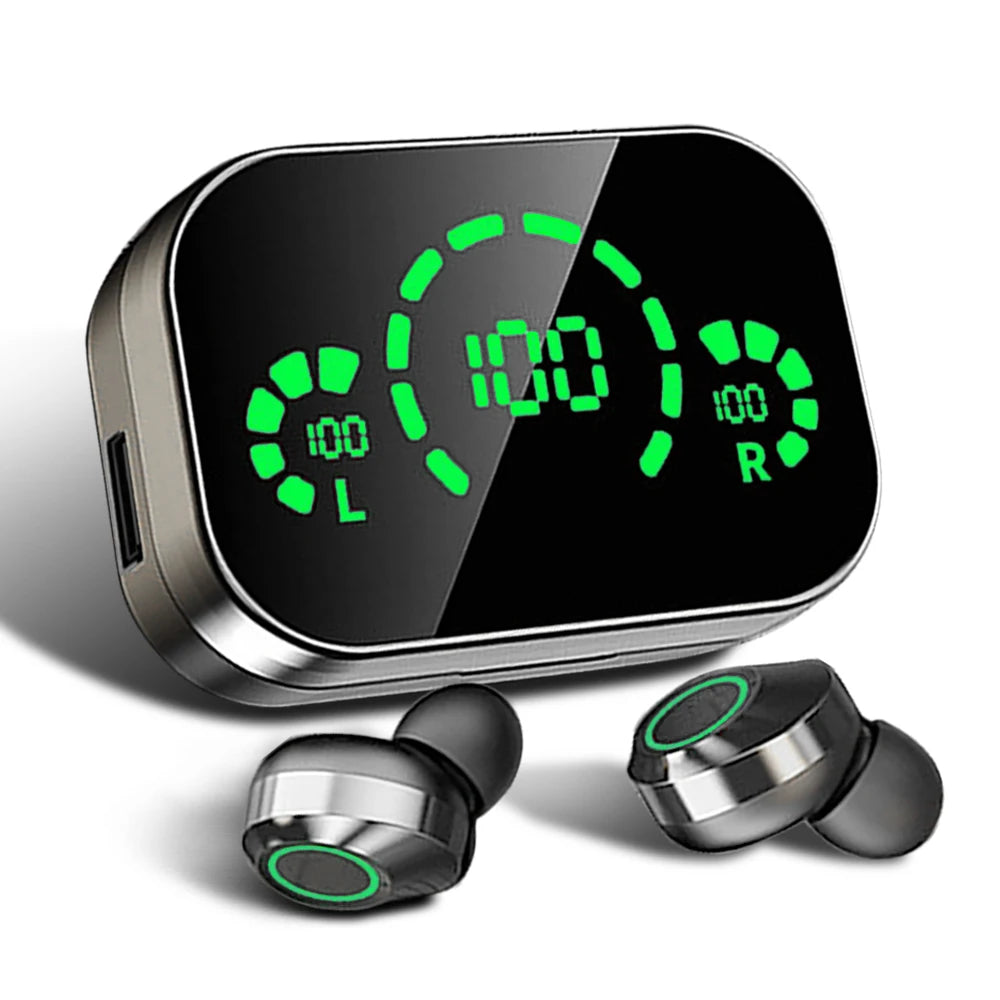TWS Wireless Earbuds — Bluetooth 5.3 | HiFi Sound | Sport & Gaming | Siri & Google Assistant
