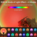 Sunset Projection Light — 16 Color Spectrum | USB Powered | Remote Control | Home & Photography