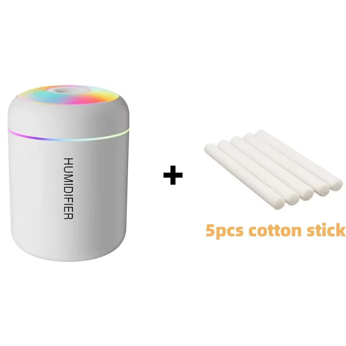 Mini USB Humidifier & Aroma Diffuser — 180ML | Ultrasonic Mist | Car, Home & Bedroom